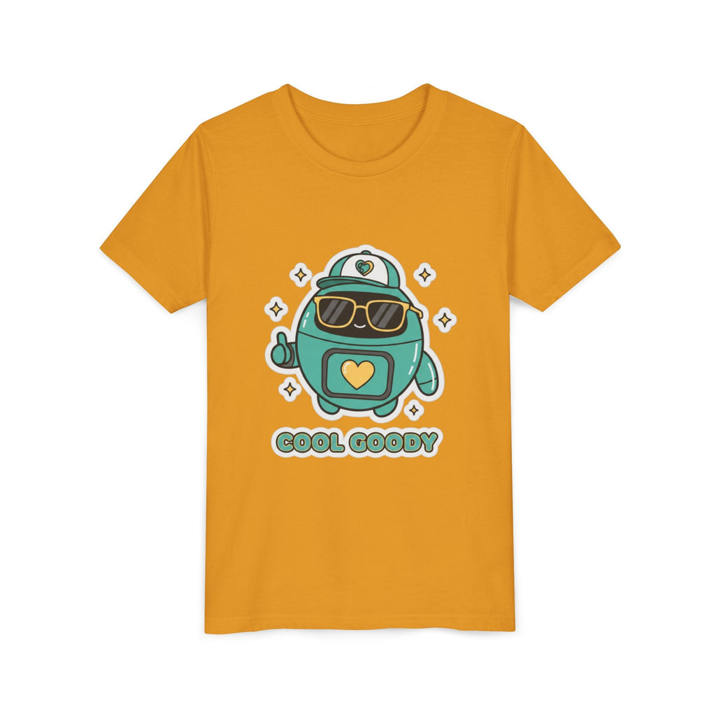 Cool Goody Youth T-Shirt | Goody Universe Sunglasses Kids Robot Tee - Good Life Goods