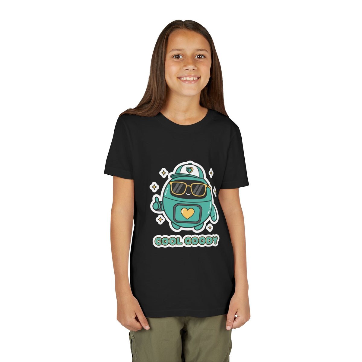 Cool Goody Youth T-Shirt | Goody Universe Sunglasses Kids Robot Tee - Good Life Goods