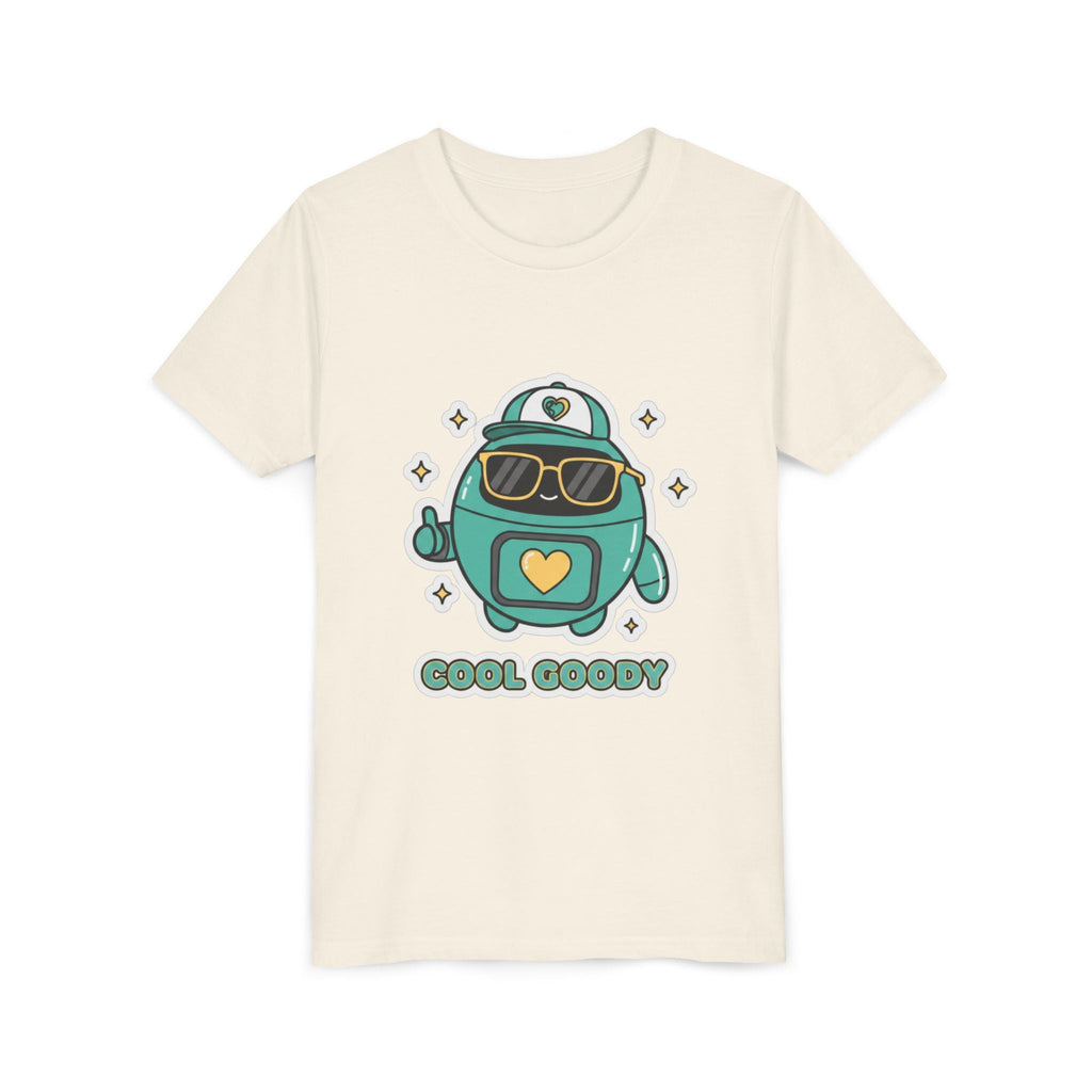 Cool Goody Youth T-Shirt | Goody Universe Sunglasses Kids Robot Tee - Good Life Goods