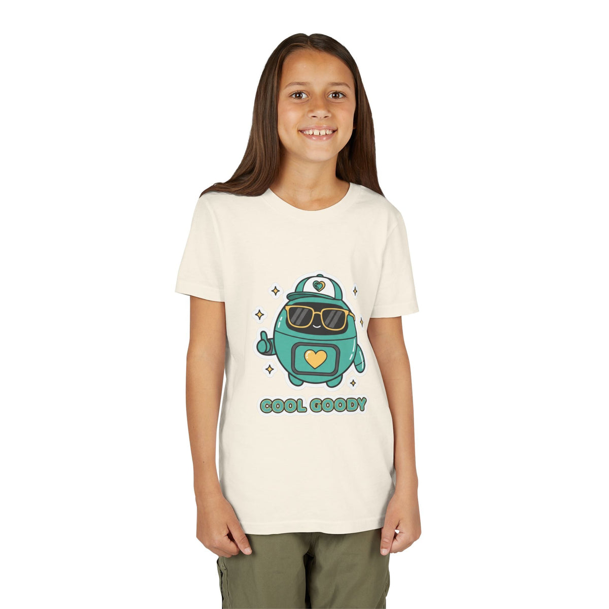 Cool Goody Youth T-Shirt | Goody Universe Sunglasses Kids Robot Tee - Good Life Goods