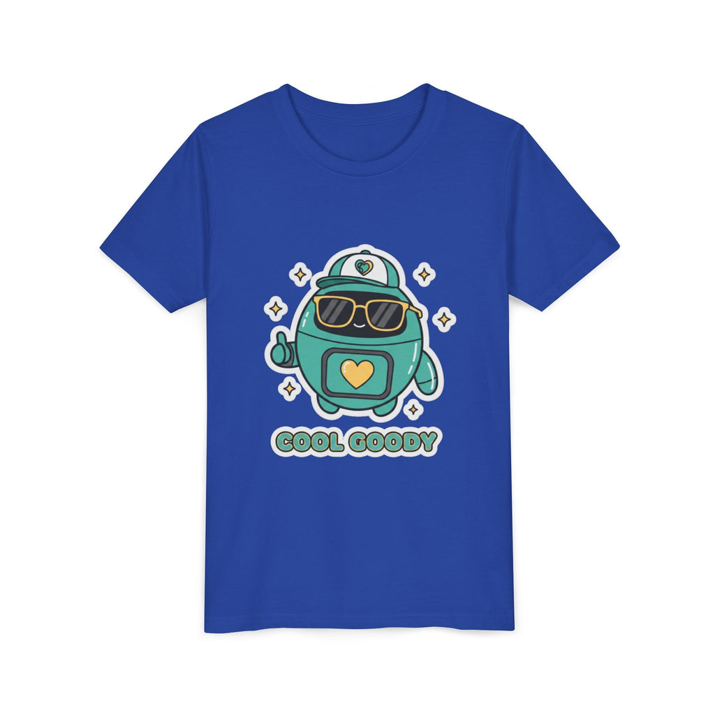 Cool Goody Youth T-Shirt | Goody Universe Sunglasses Kids Robot Tee - Good Life Goods