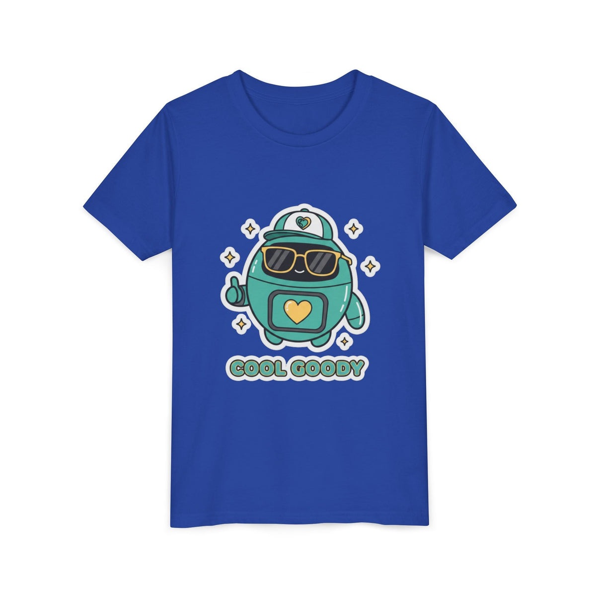 Cool Goody Youth T-Shirt | Goody Universe Sunglasses Kids Robot Tee - Good Life Goods