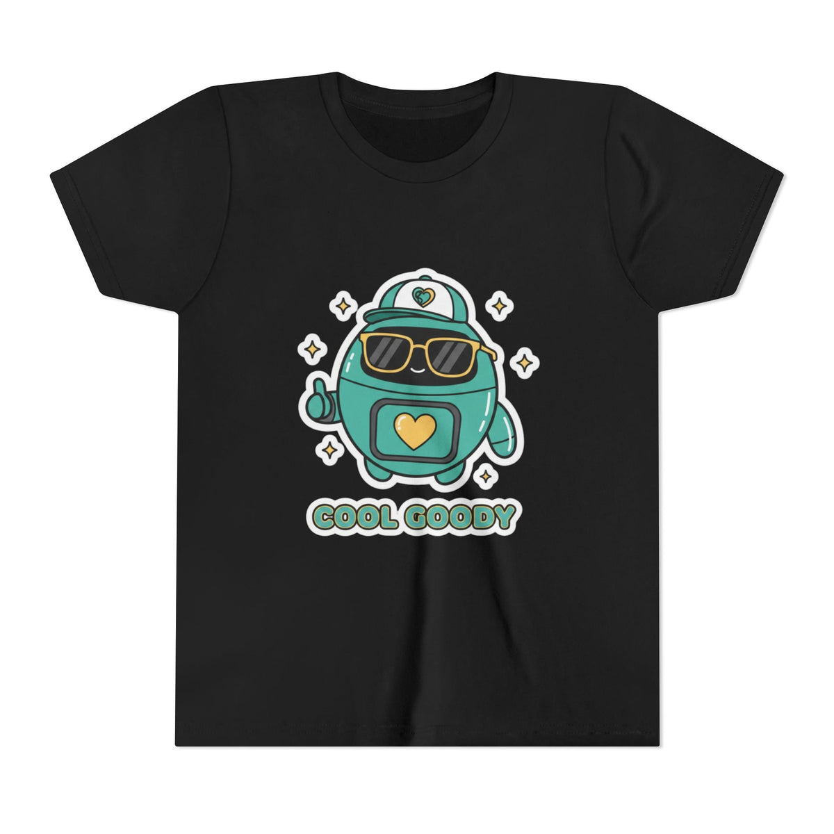 Cool Goody Youth T-Shirt | Goody Universe Sunglasses Kids Robot Tee - Good Life Goods