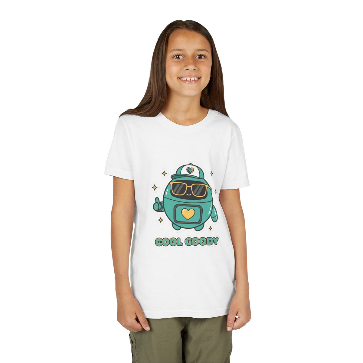 Cool Goody Youth T-Shirt | Goody Universe Sunglasses Kids Robot Tee - Good Life Goods
