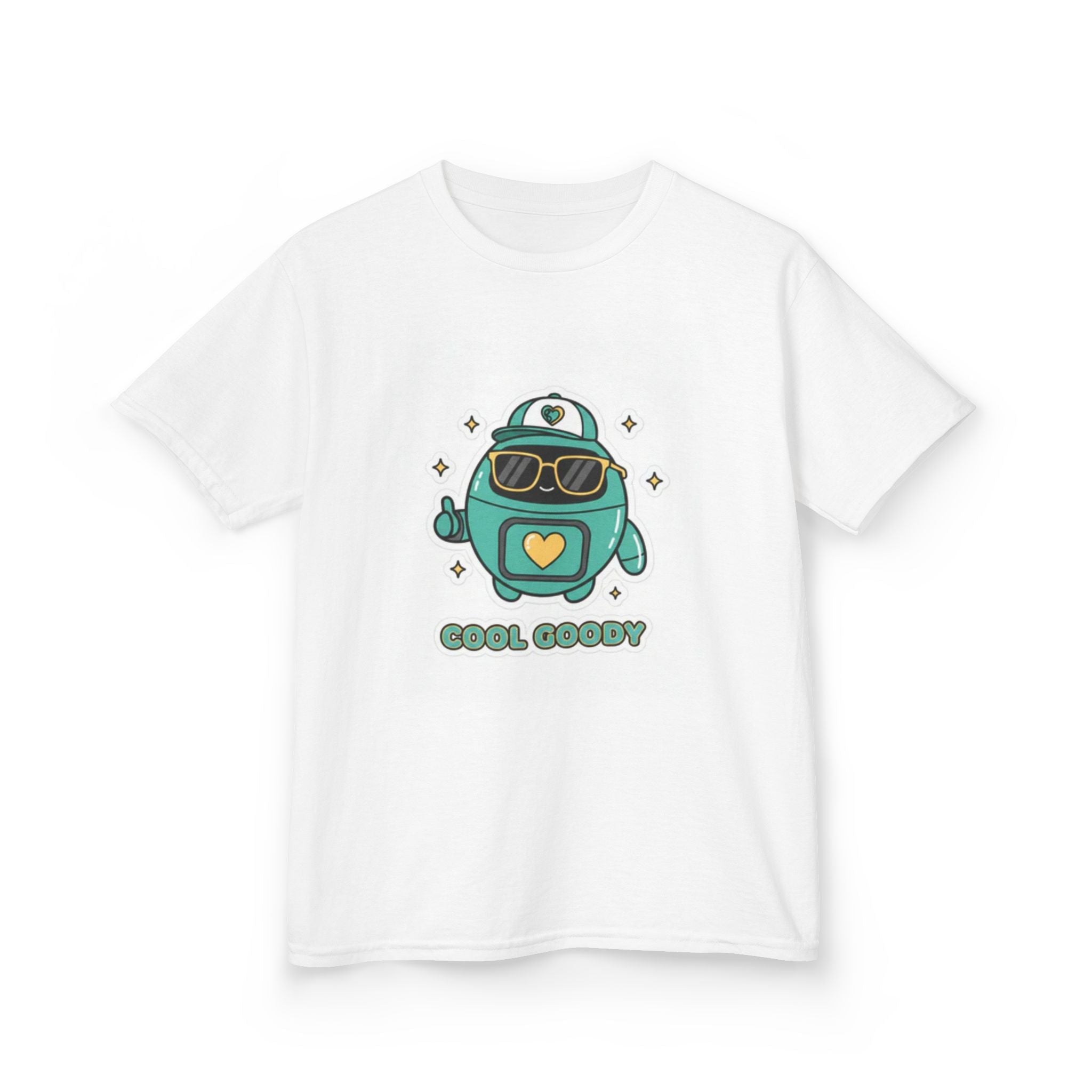 Cool Goody Youth T-Shirt | Goody Universe Sunglasses Kids Robot Tee - Good Life Goods