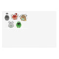 Cute Monster Sticker Sheets — Sleepy & Moody Kawaii Vinyl Stickers - Good Life Goods
