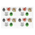 Cute Monster Sticker Sheets — Sleepy & Moody Kawaii Vinyl Stickers - Good Life Goods