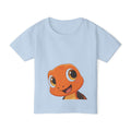 Cute Orange Ziggy Toddler T-Shirt | Maple Block Story Smiling Lizard Tee - Good Life Goods