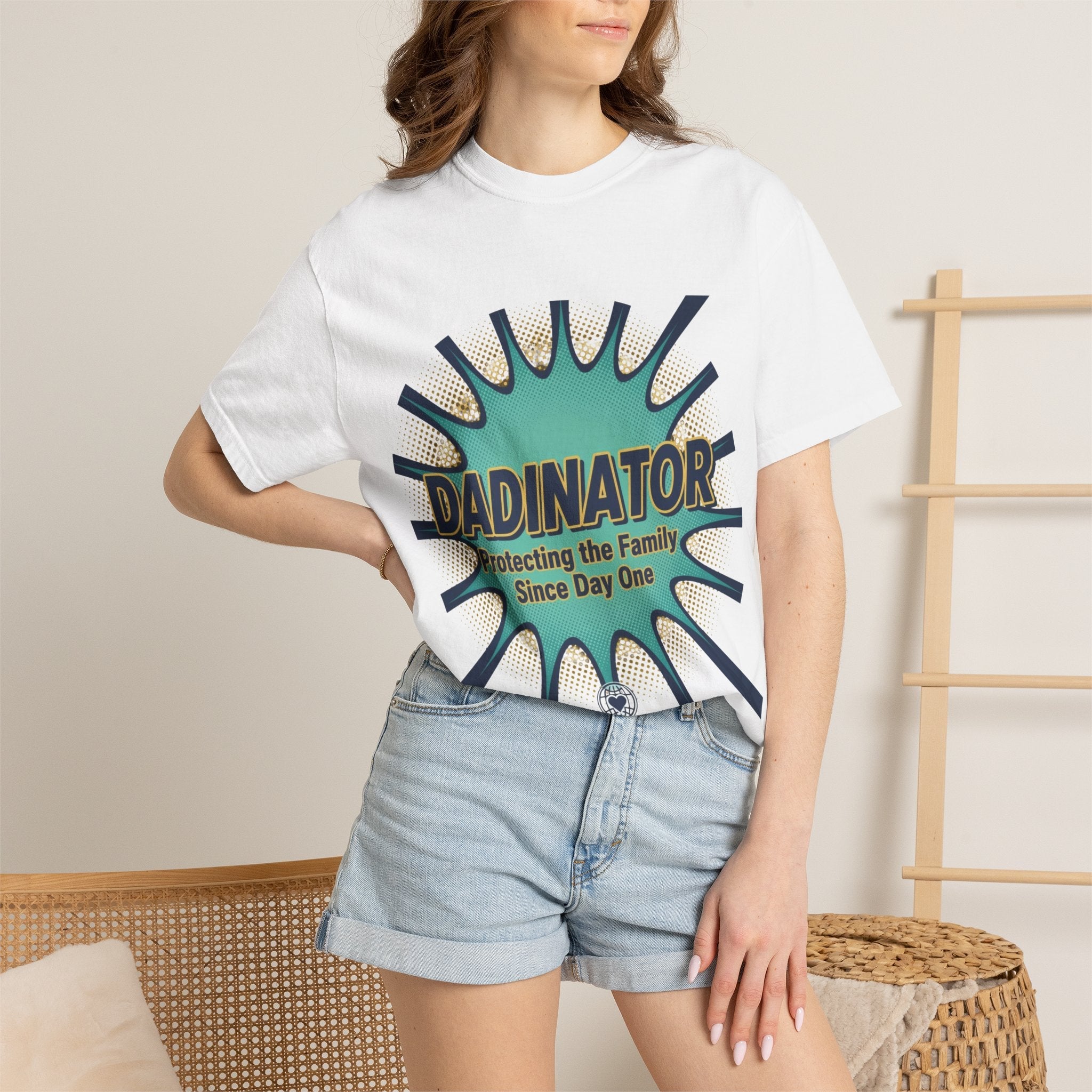 Dadinator T-Shirt — "Protecting the Family Since Day One" Retro Graphic Tee - Good Life Goods
