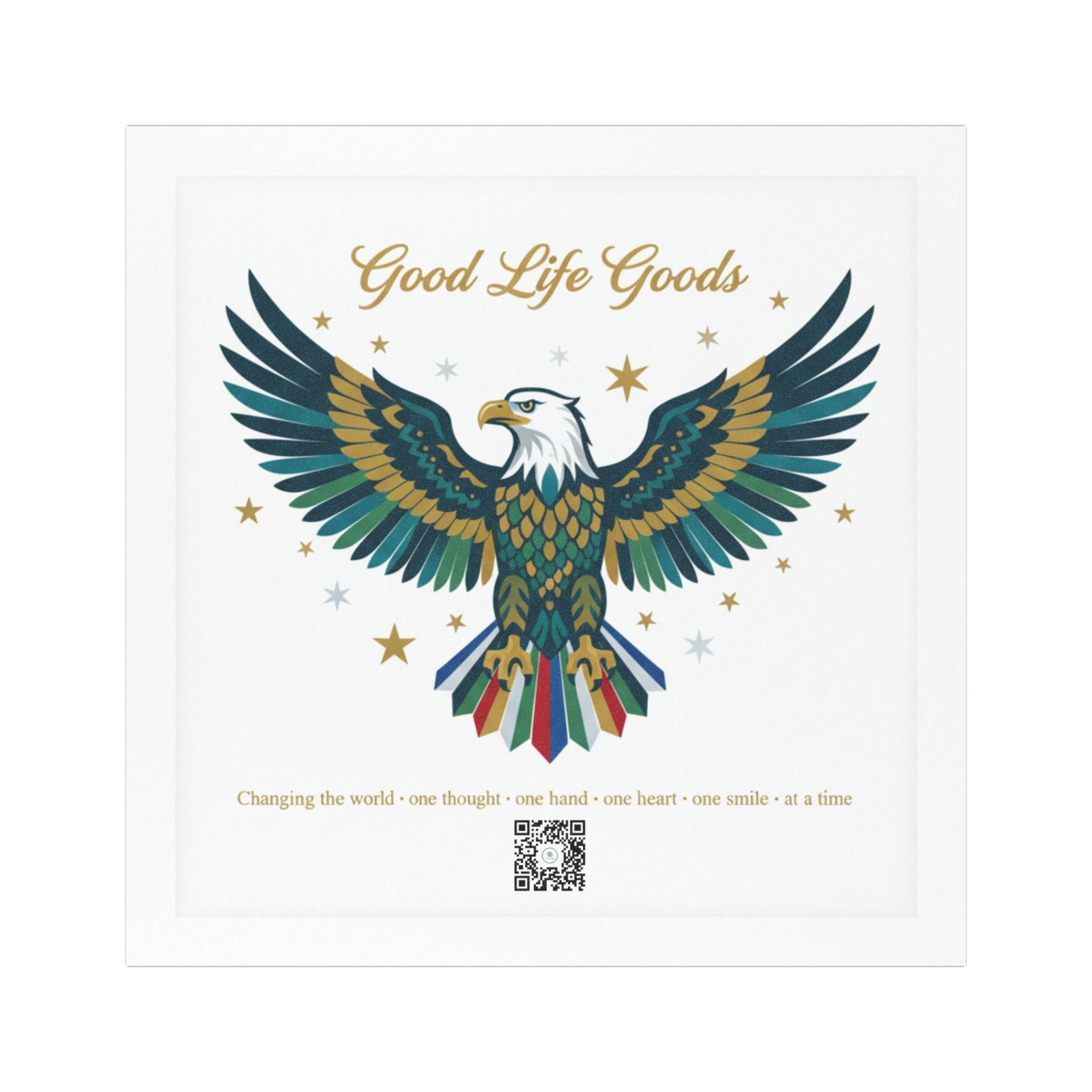 Eagle Car Magnet — "Good Life Goods" Patriotic Eagle Design - Good Life Goods