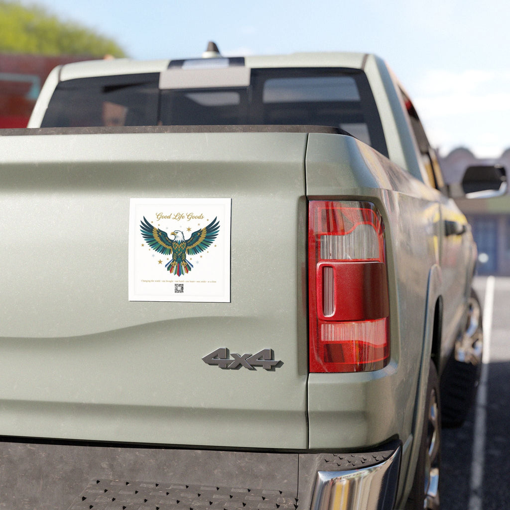 Eagle Car Magnet — "Good Life Goods" Patriotic Eagle Design - Good Life Goods