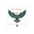 Eagle Kiss-Cut Vinyl Decal — 'Good Life Goods' Patriotic Sticker for Laptops, Water Bottles & Windows - Good Life Goods