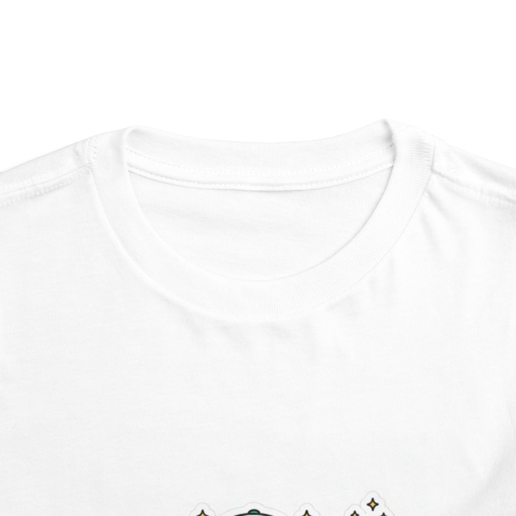 Excited Goody Toddler T-Shirt | Goody Universe Magic Wand Kids Robot Tee - Good Life Goods