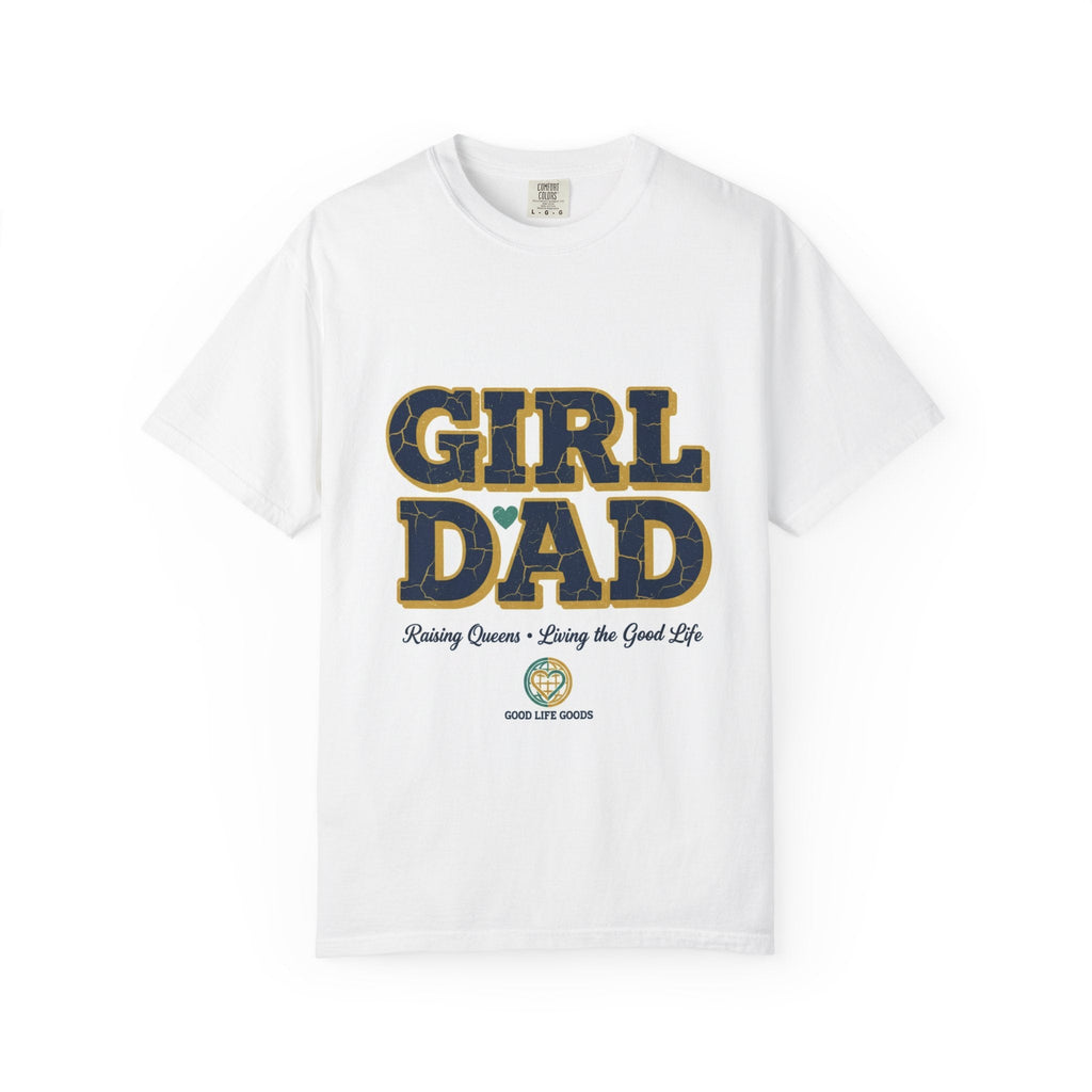 Girl Dad T-Shirt — Vintage Collegiate Dad Tee ("Girl Dad") - Good Life Goods