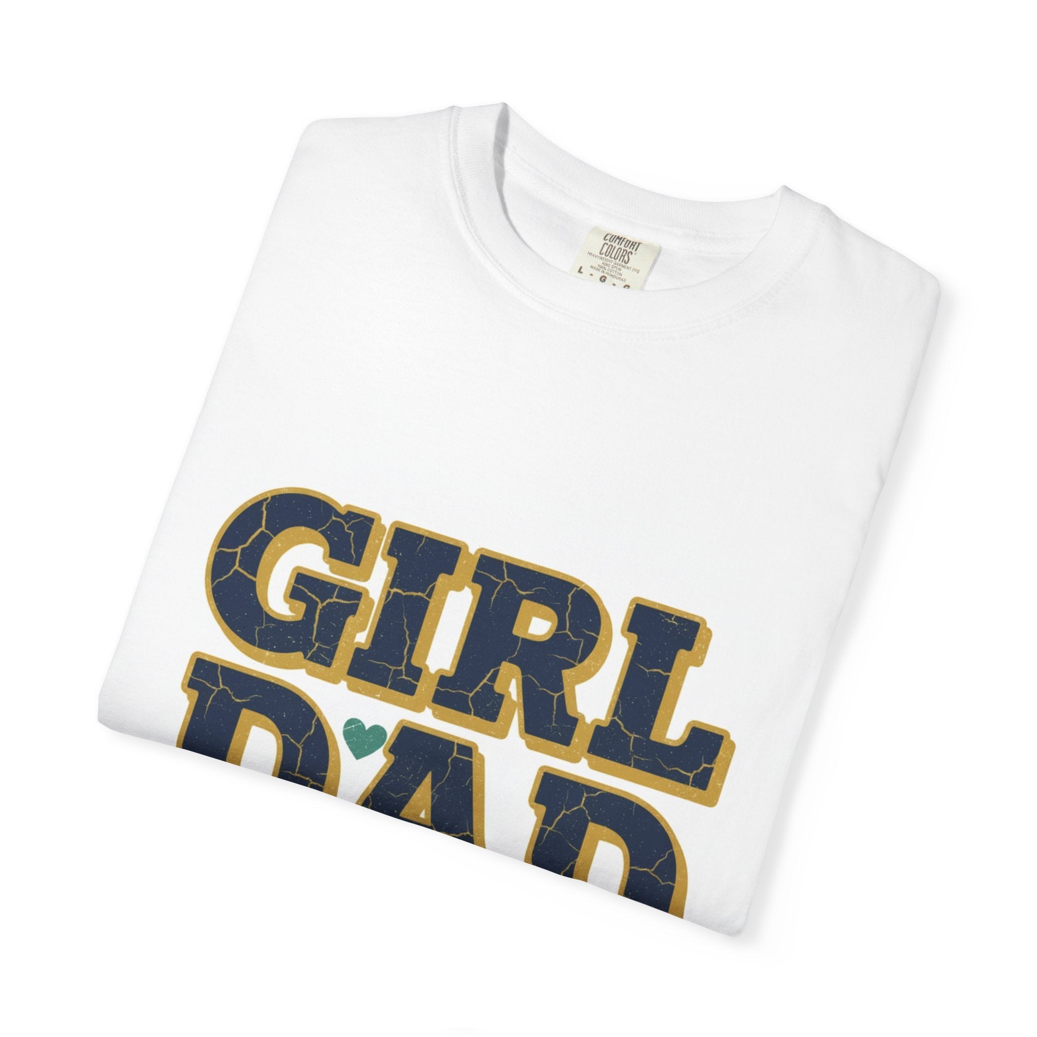Girl Dad T-Shirt — Vintage Collegiate Dad Tee ("Girl Dad") - Good Life Goods