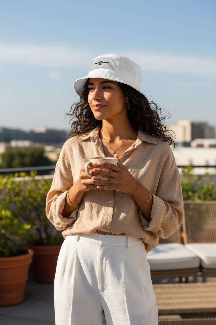 GLG Embroidered Bucket Hat Lifestyle