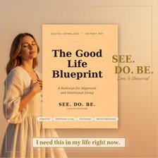 Good Life Blueprint: Notion Planner & Transformation Guide (Digital Download) - Good Life Goods