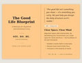 Good Life Blueprint: Notion Planner & Transformation Guide (Digital Download) - Good Life Goods
