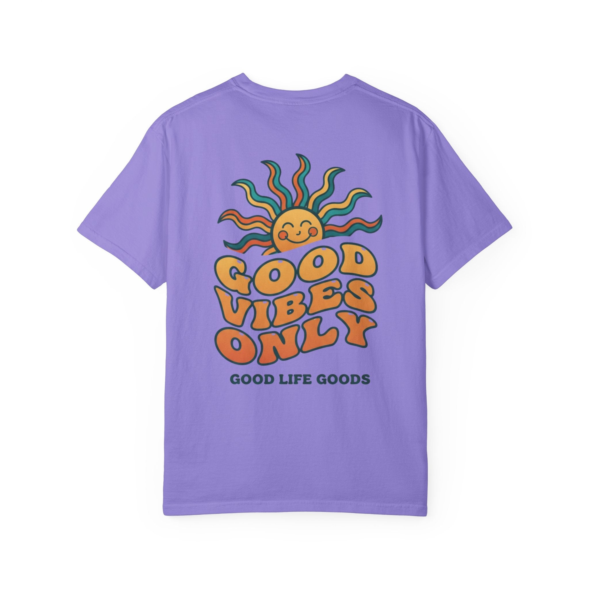 Good Vibes Only Sun T-Shirt - Good Life Goods