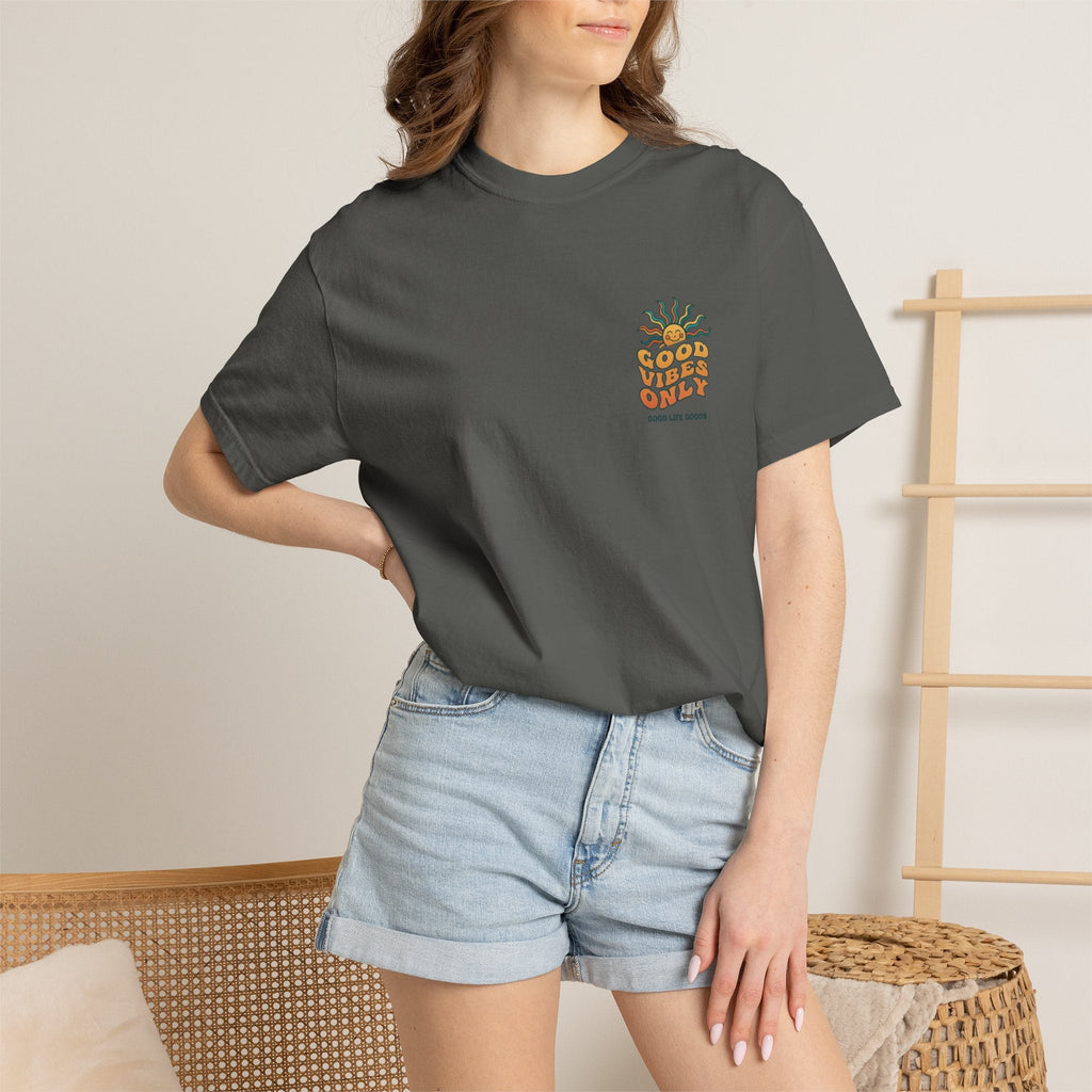 Good Vibes Only Sun T-Shirt - Good Life Goods