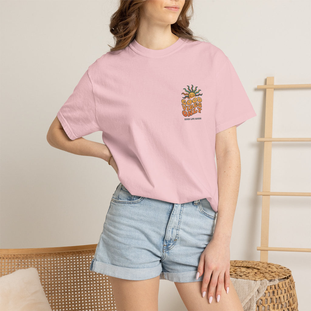Good Vibes Only Sun T-Shirt - Good Life Goods