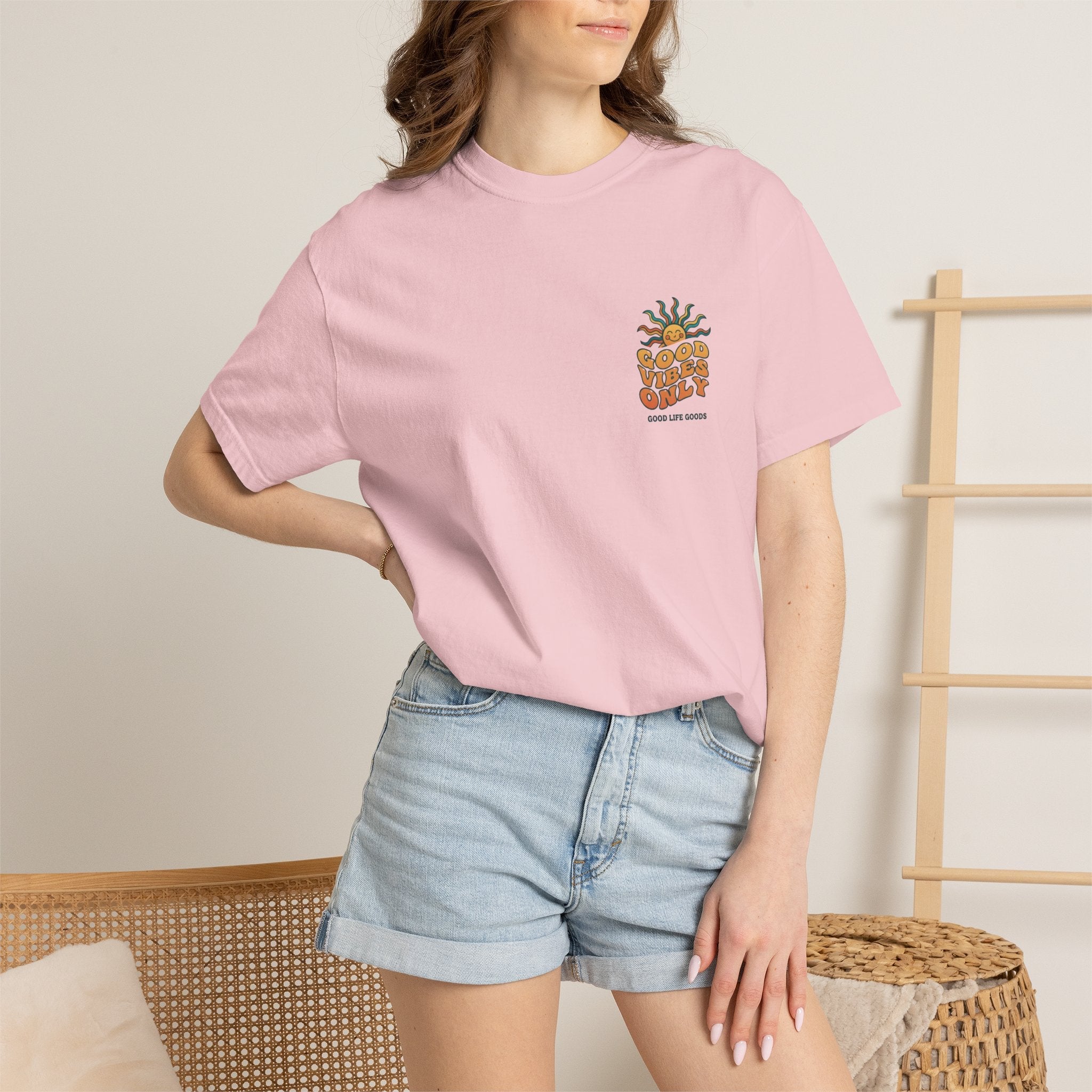 Good Vibes Only Sun T-Shirt - Good Life Goods