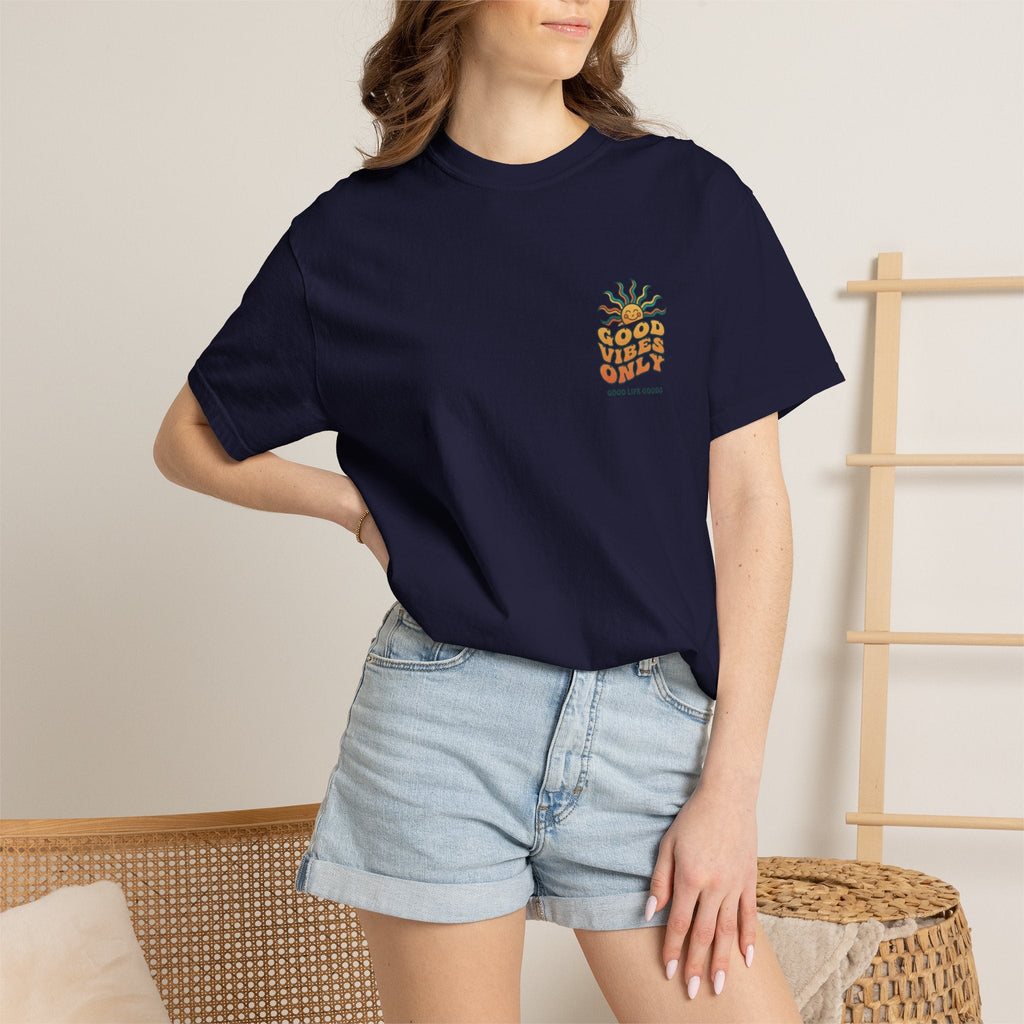 Good Vibes Only Sun T-Shirt - Good Life Goods