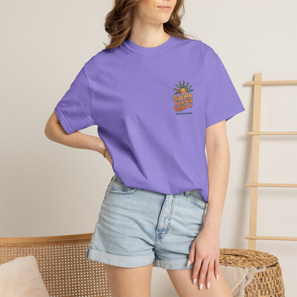 Good Vibes Only Sun T-Shirt - Good Life Goods