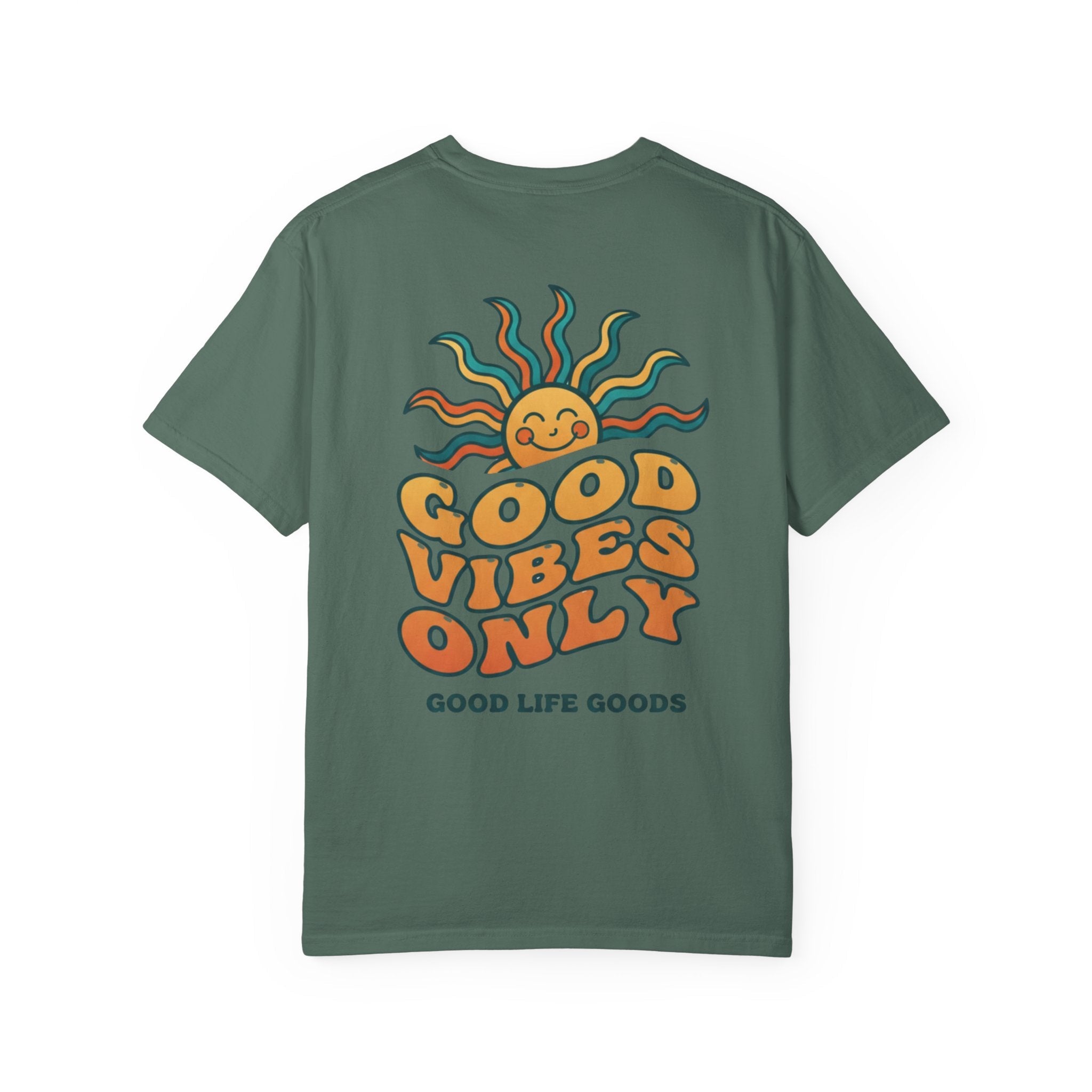 Good Vibes Only Sun T-Shirt - Good Life Goods