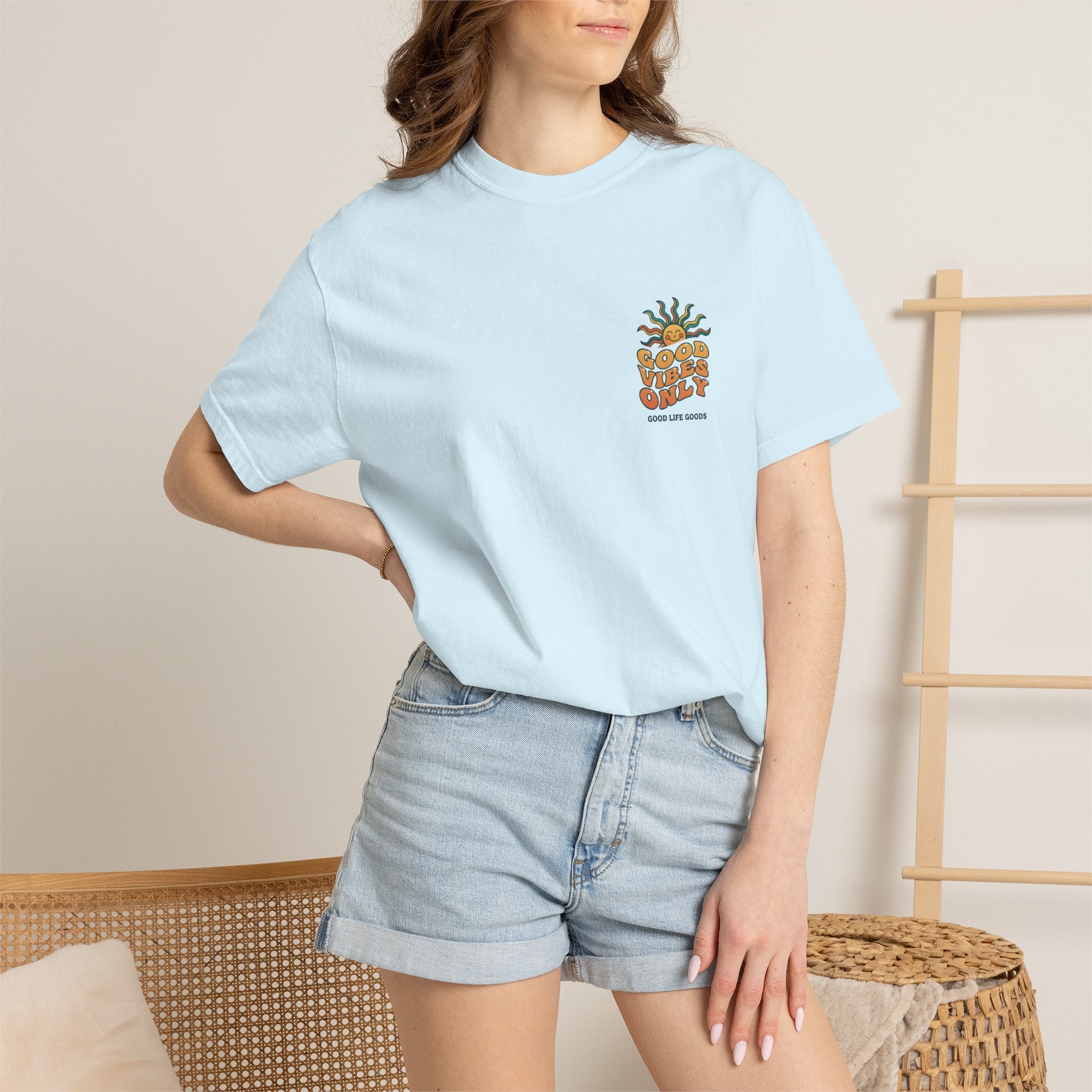 Good Vibes Only Sun T-Shirt - Good Life Goods