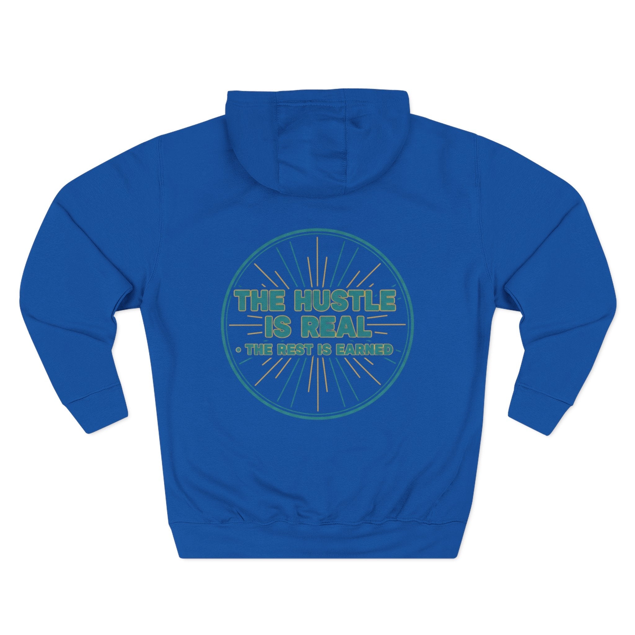 Hoodie — 'Grit Meets Grace' Motivational Fleece Hoodie - Good Life Goods