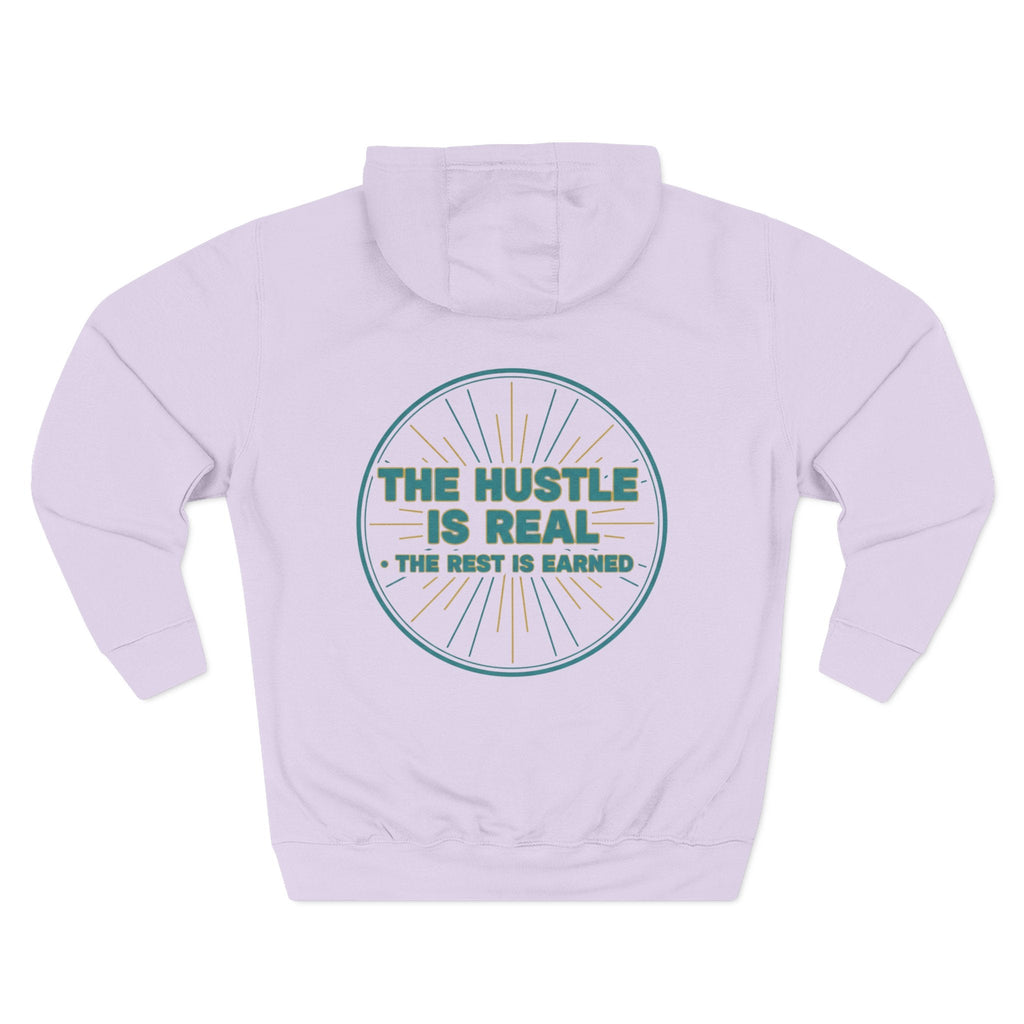 Hoodie — 'Grit Meets Grace' Motivational Fleece Hoodie - Good Life Goods