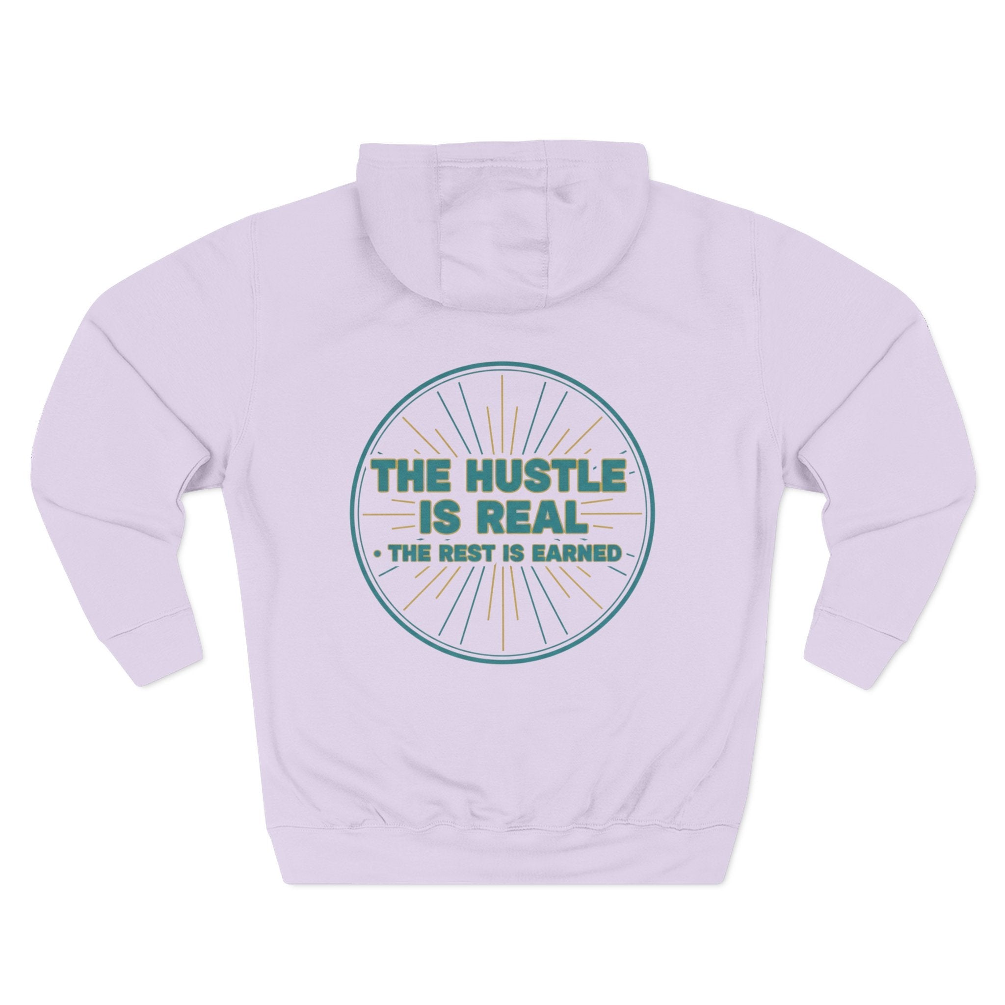 Hoodie — 'Grit Meets Grace' Motivational Fleece Hoodie - Good Life Goods
