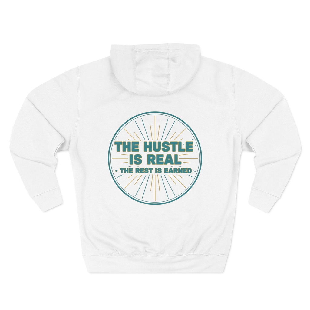 Hoodie — 'Grit Meets Grace' Motivational Fleece Hoodie - Good Life Goods