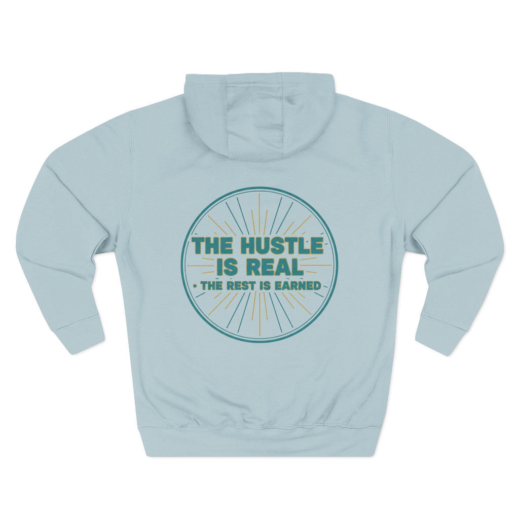Hoodie — 'Grit Meets Grace' Motivational Fleece Hoodie - Good Life Goods