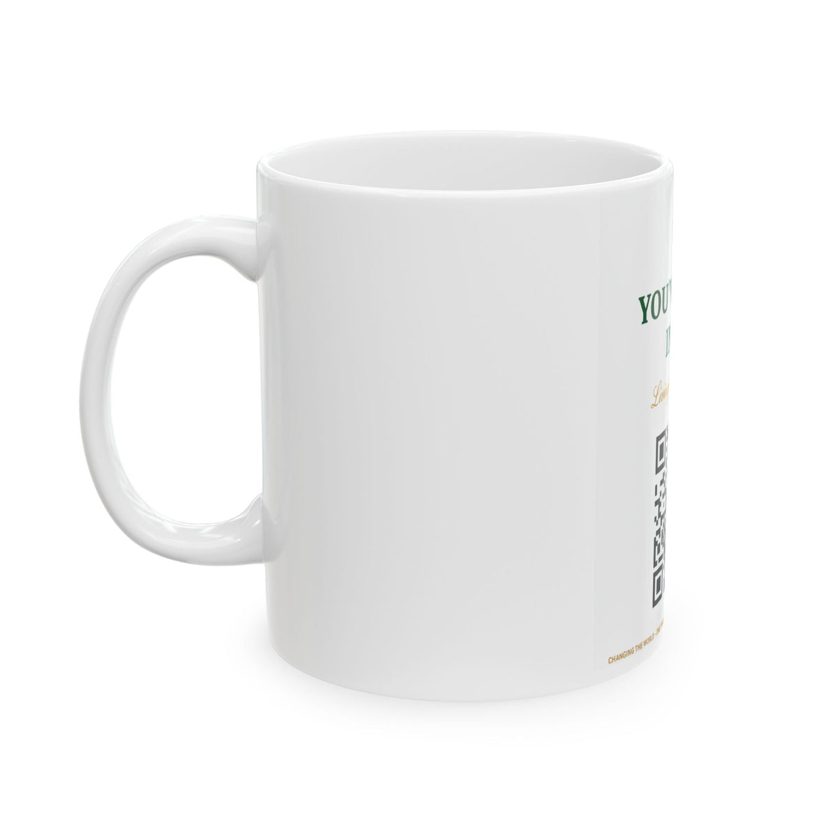 Inspirational Ceramic Mug "You've Got It In You" with QR Code – Motivational Coffee Cup, Gift for Encouragement - Good Life Goods