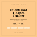 Intentional Finance Tracker | Notion Template, Money Mindset Journal (Digital Download) - Good Life Goods