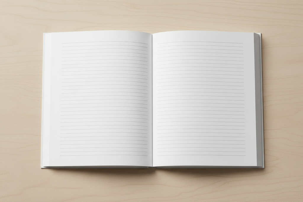 Journal Interior Page Mockup