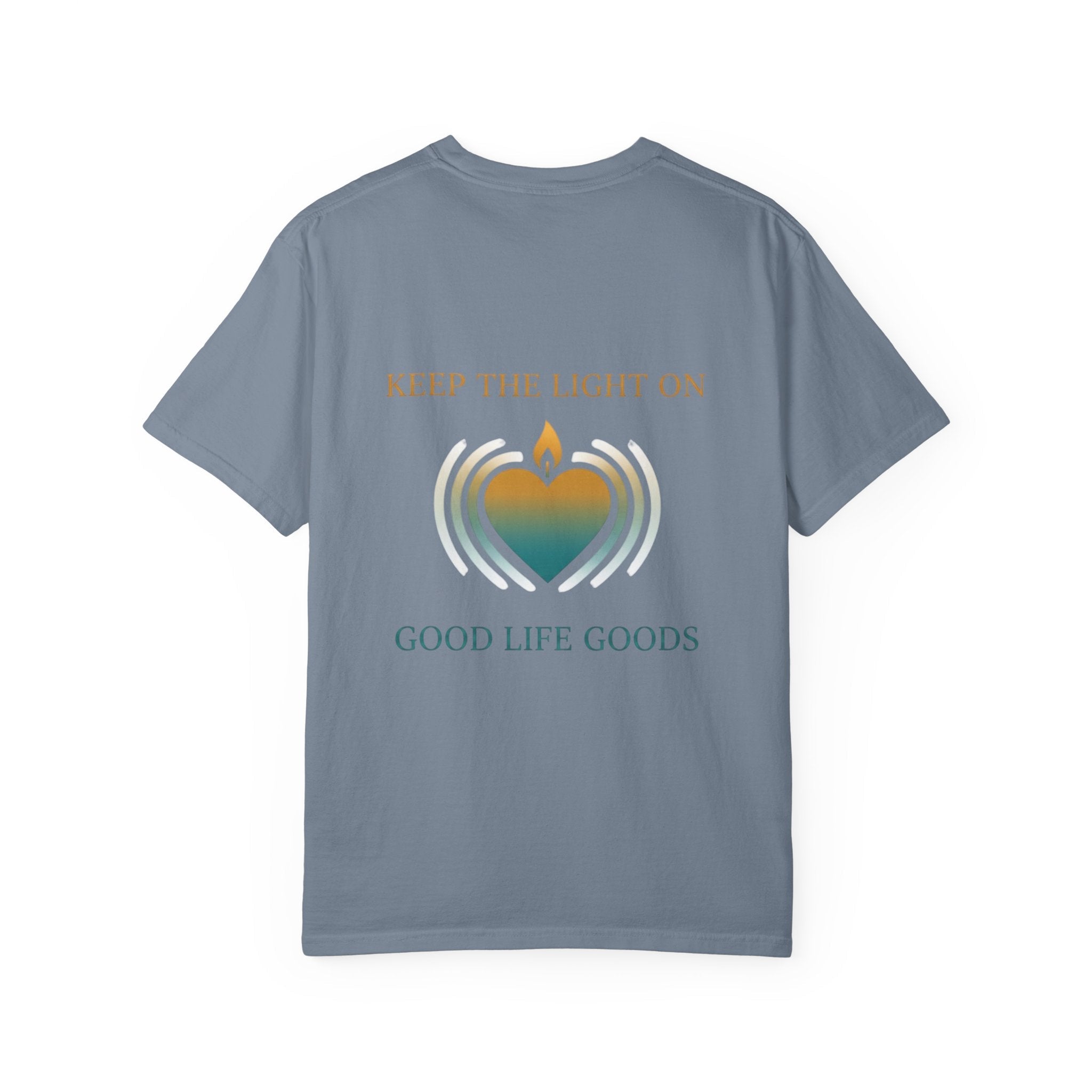 Keep the Light On Heart Candle T-Shirt — Good Life Goods Graphic Tee - Good Life Goods