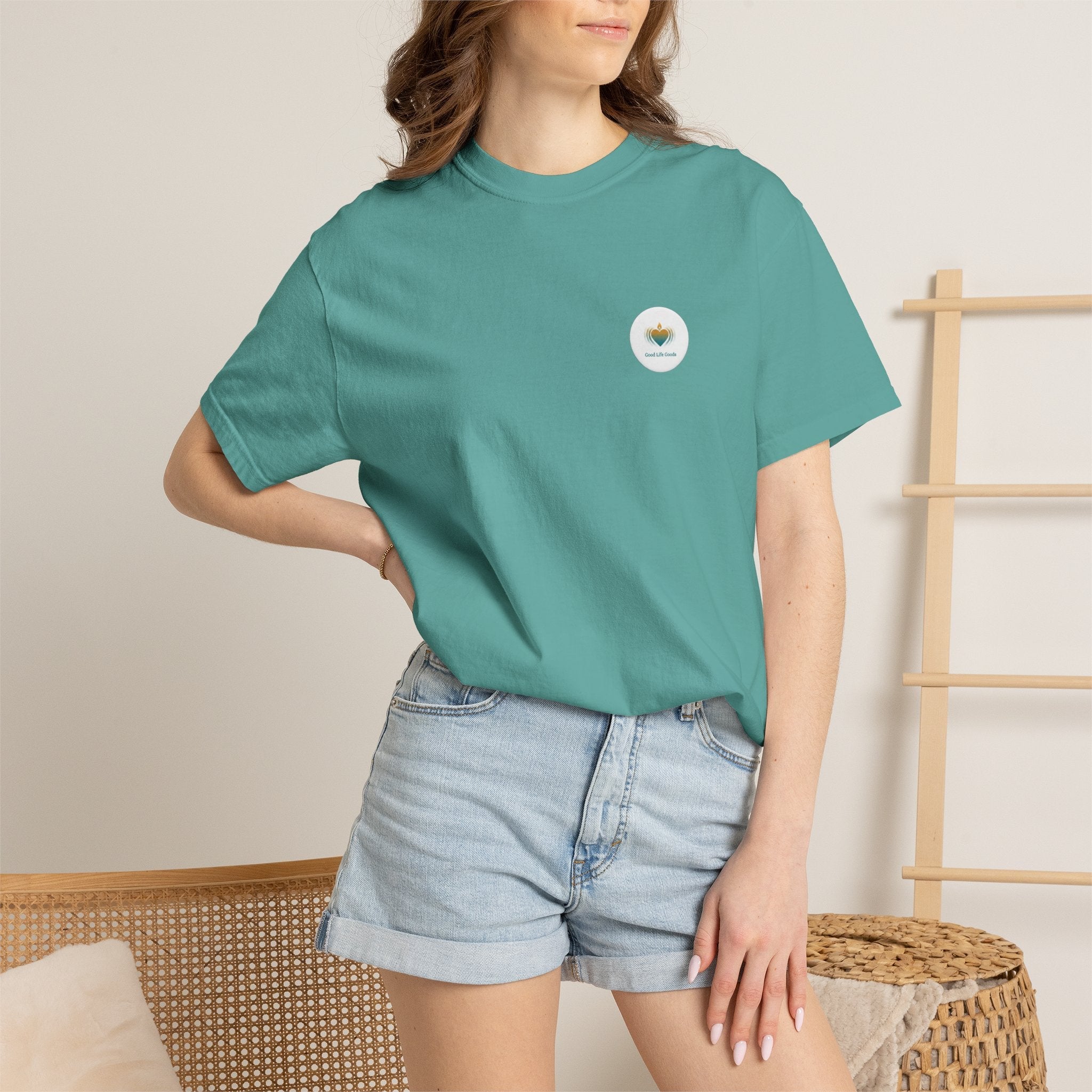Keep the Light On Heart Candle T-Shirt — Good Life Goods Graphic Tee - Good Life Goods