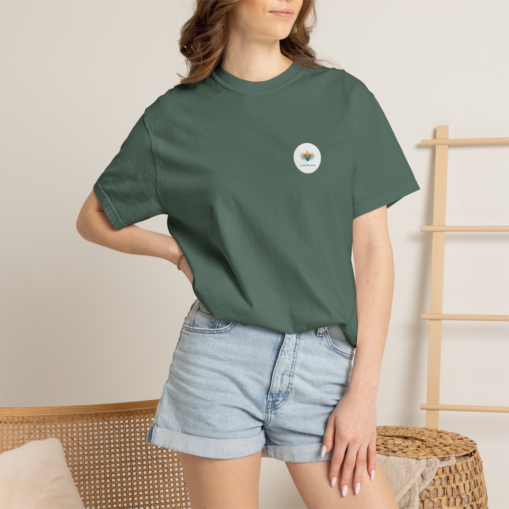 Keep the Light On Heart Candle T-Shirt — Good Life Goods Graphic Tee - Good Life Goods