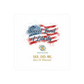 Kiss-Cut Vinyl Decal — "Sweet Land of Liberty" American Flag Sticker - Good Life Goods