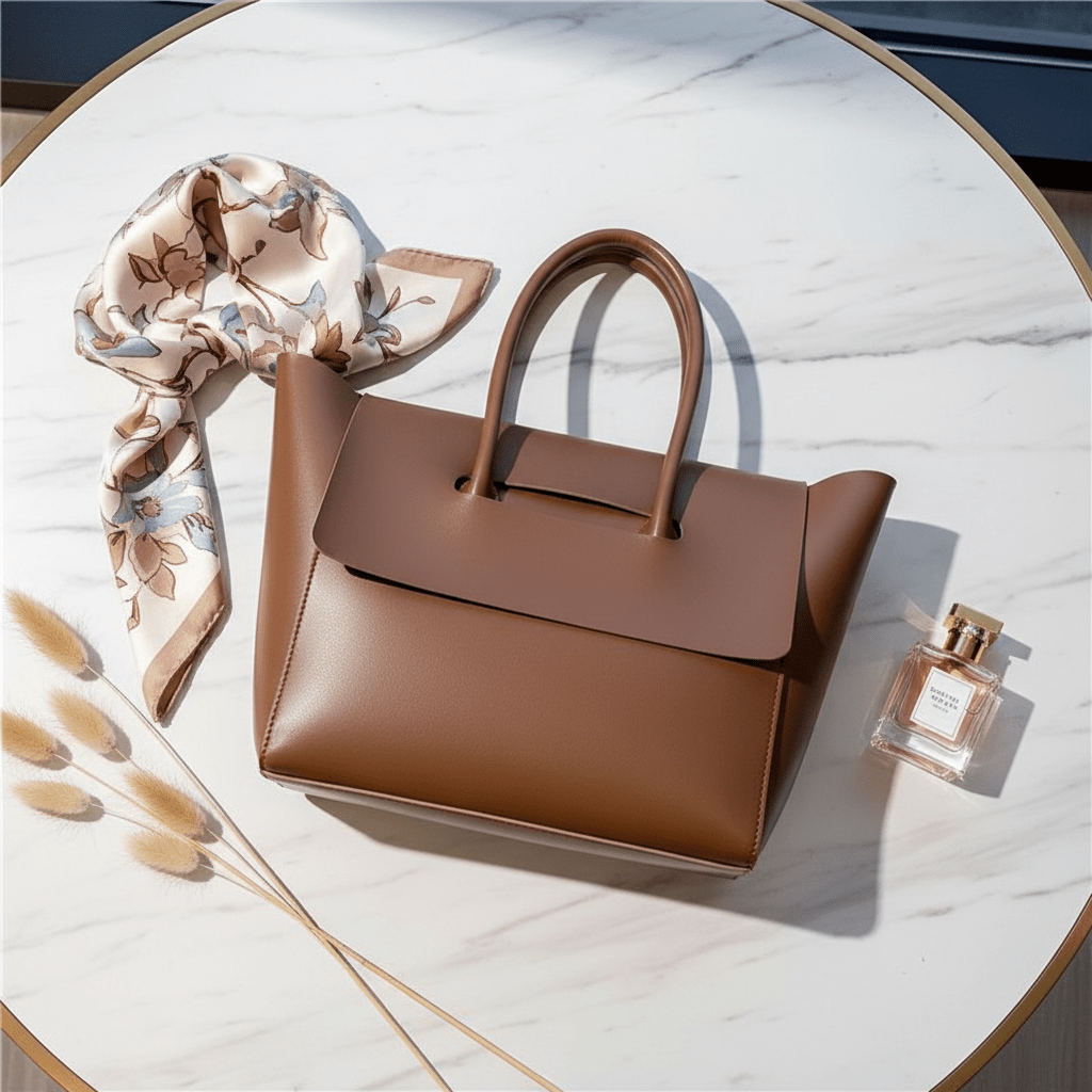 Large Retro Tote Bag – Women's Spacious Shoulder Bag - Good Life Goods