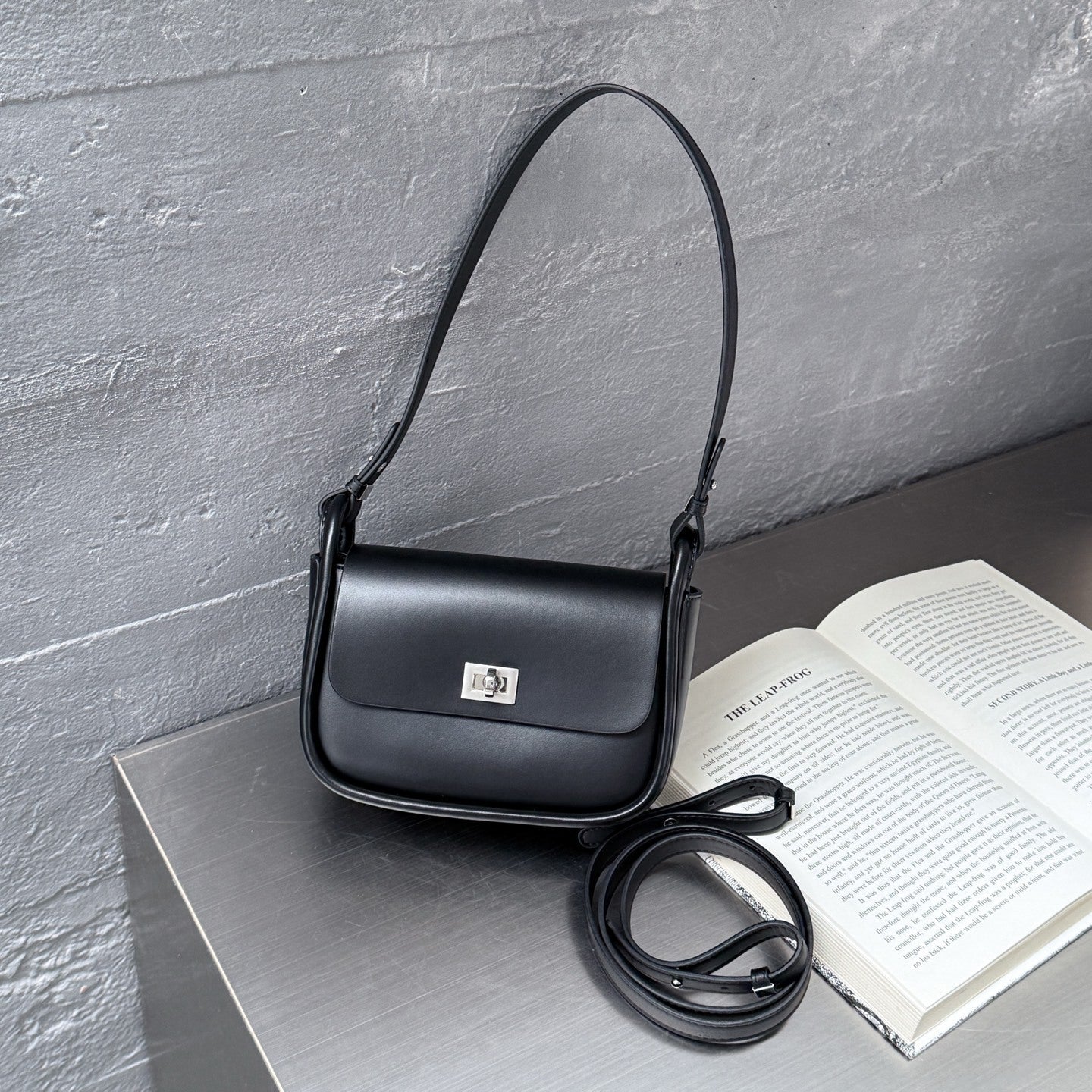 Leather Crossbody Bag - Good Life Goods