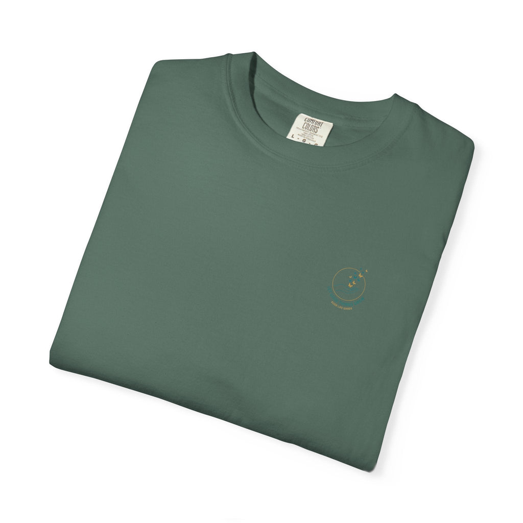 Let Good Things Grow T-Shirt — Butterfly Hand Graphic Tee - Good Life Goods