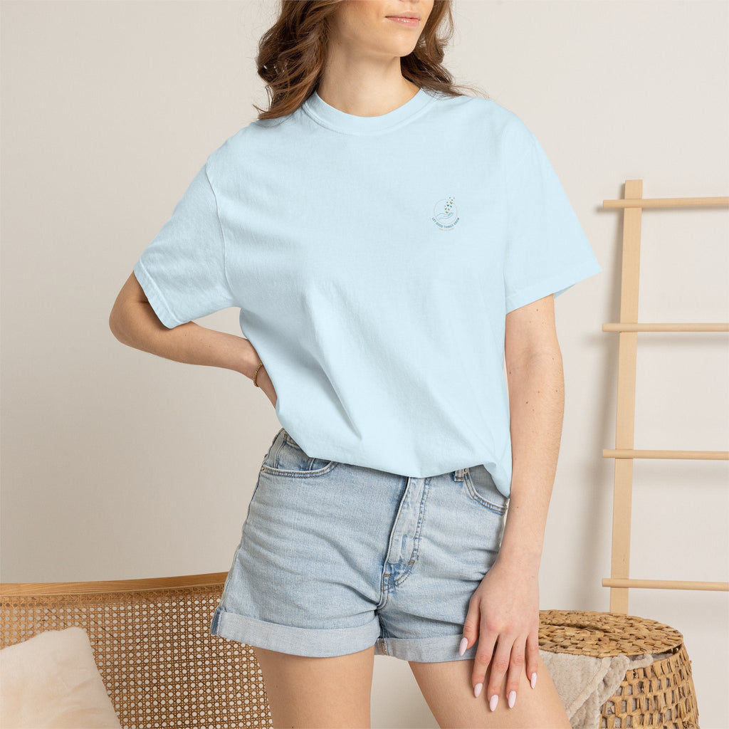 Let Good Things Grow T-Shirt — Butterfly Hand Graphic Tee - Good Life Goods