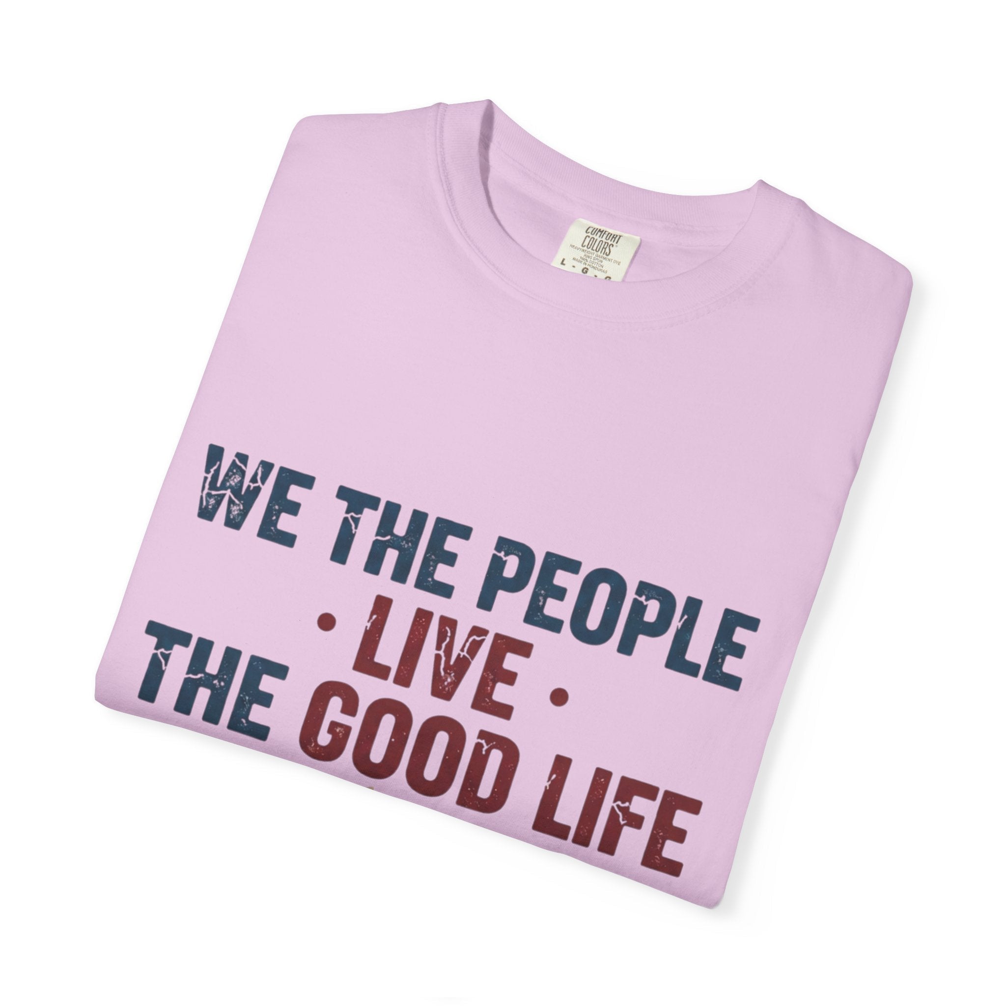 Live The Good Life T-Shirt — Vintage Globe Graphic Tee - Good Life Goods