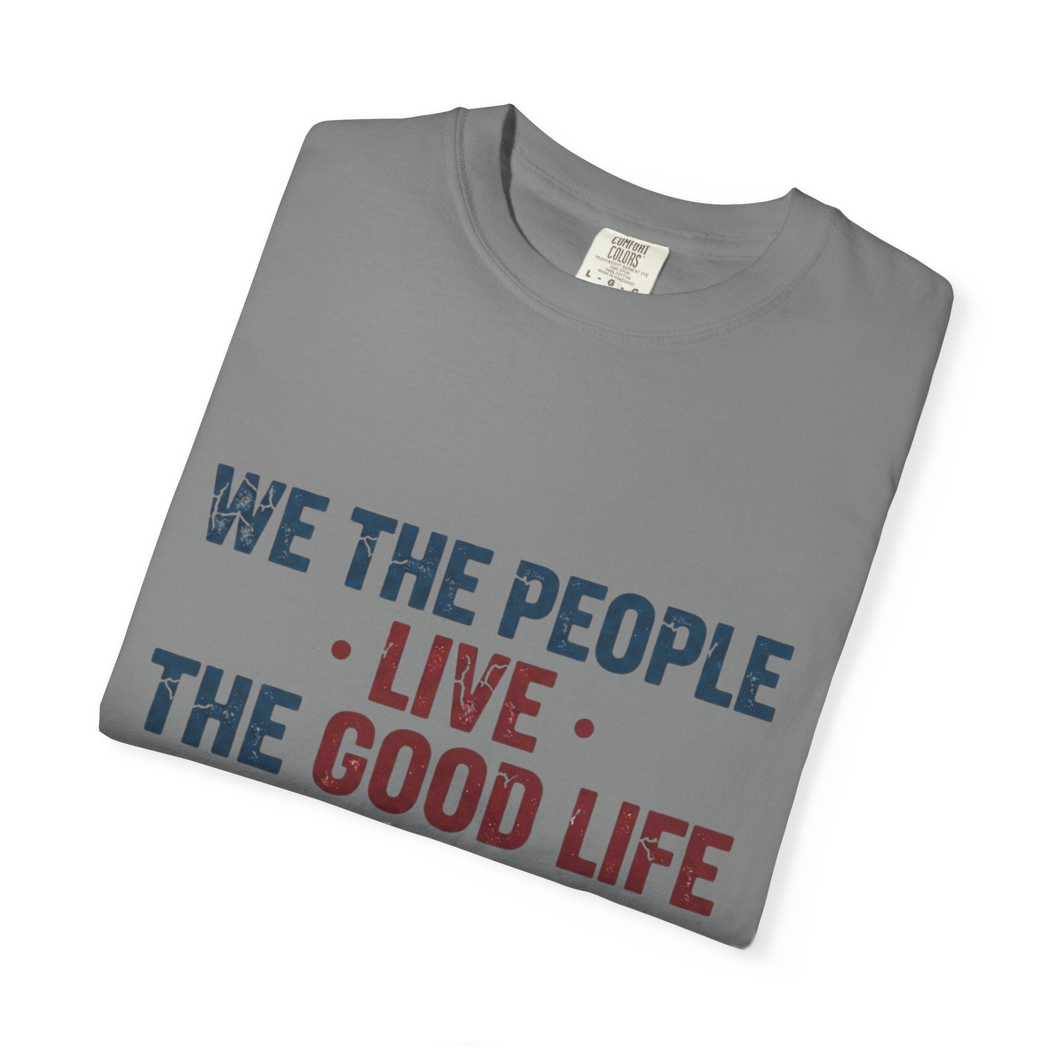 Live The Good Life T-Shirt — Vintage Globe Graphic Tee - Good Life Goods