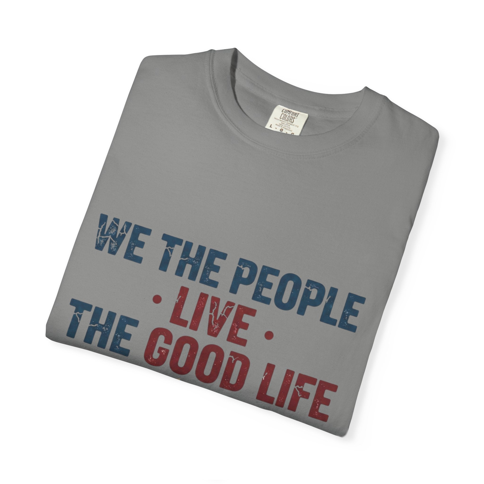 Live The Good Life T-Shirt — Vintage Globe Graphic Tee - Good Life Goods