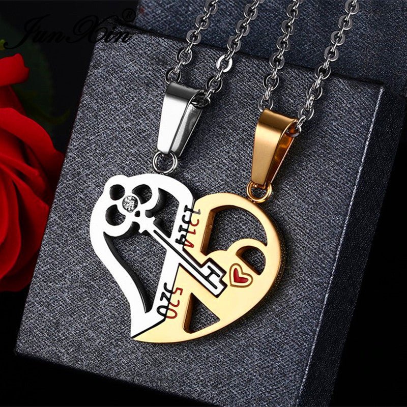 Love Key Couple Necklace - Good Life Goods